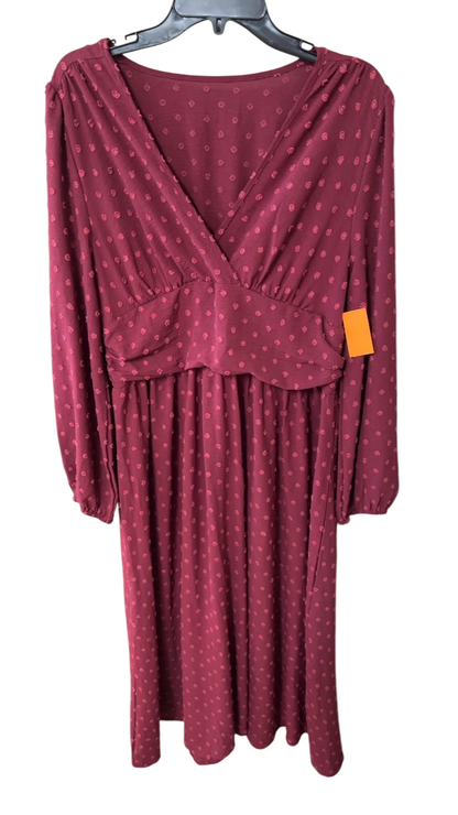 Dress XL Burgundy