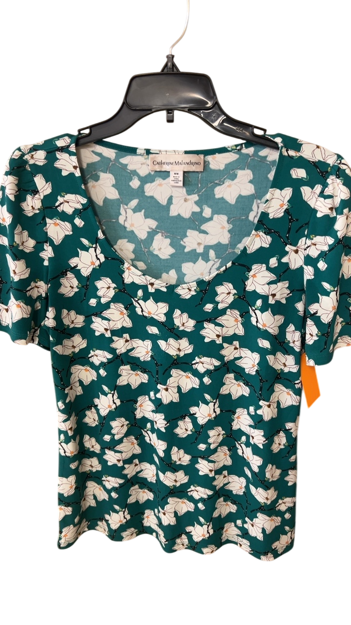 Catherine Malandrino Blouse Medium Teal