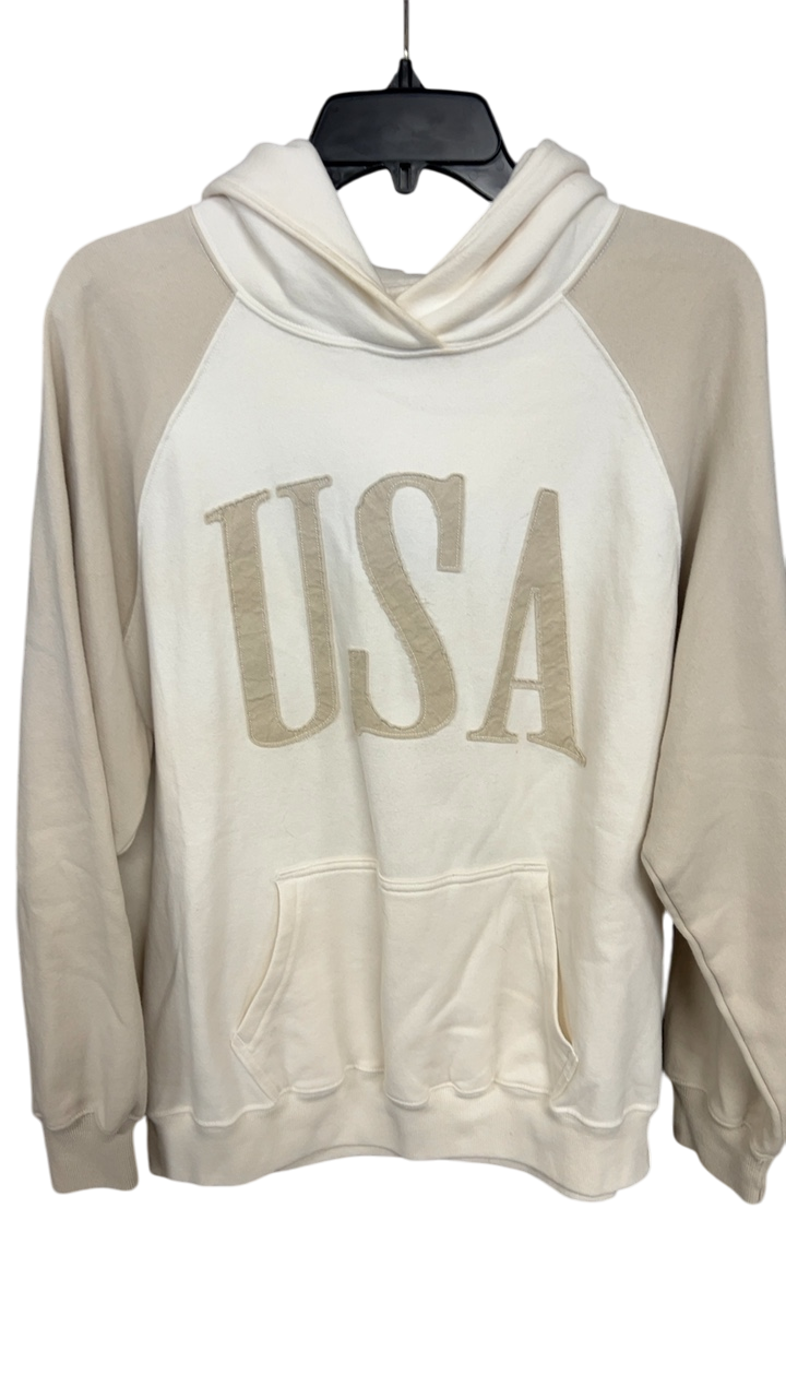 Hollister Hoodie Medium Off-white