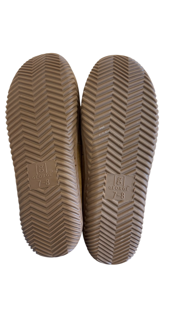 Slippers MENS 7-8 Brown