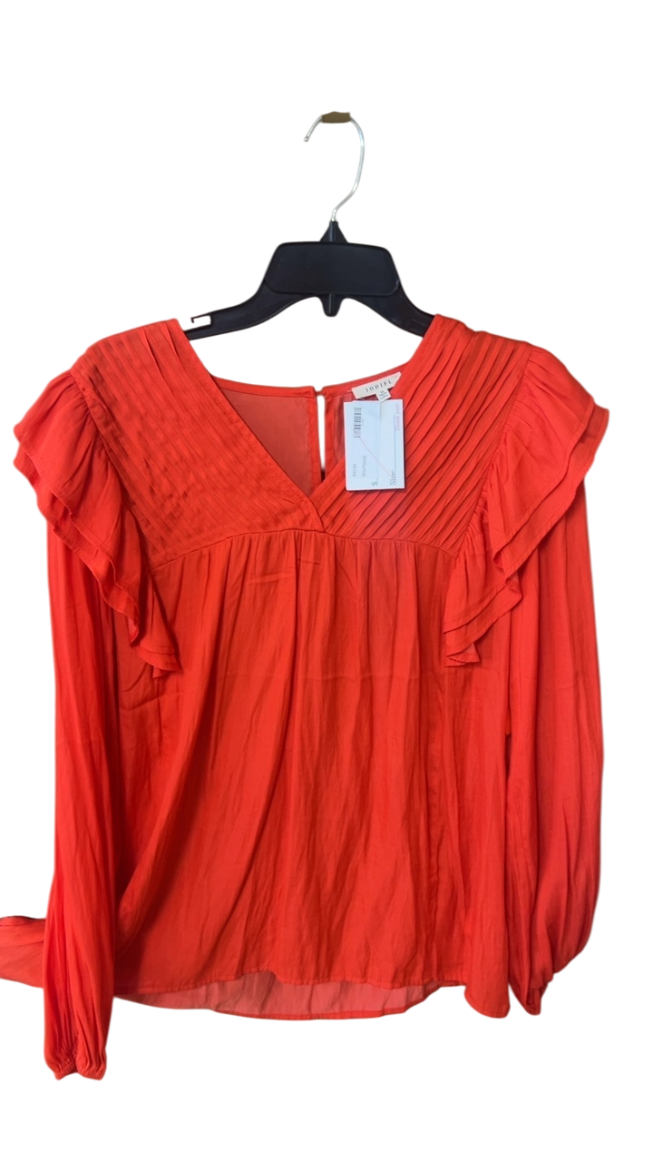 Boutique Blouse Medium Red