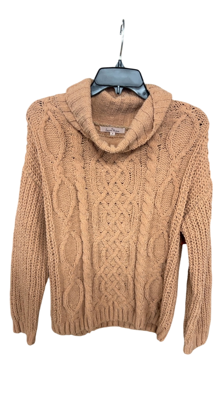 Laura Scott Turtleneck Sweater Medium Beige