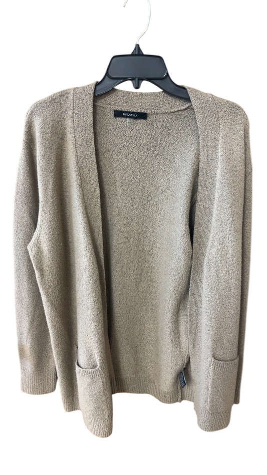 AUGUST SILK Cardigan Large Beige