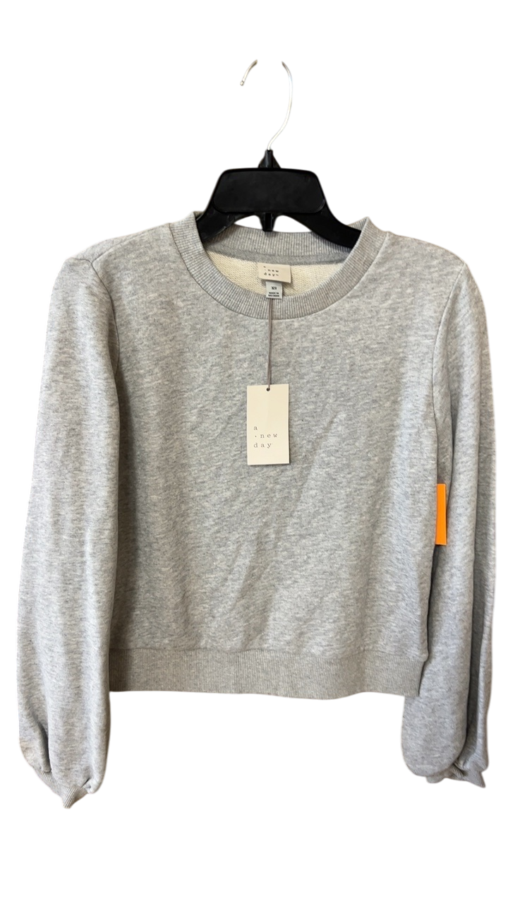 A New Day Sweater XS Gray