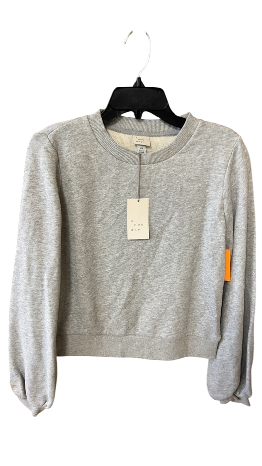 A New Day Sweater XS Gray