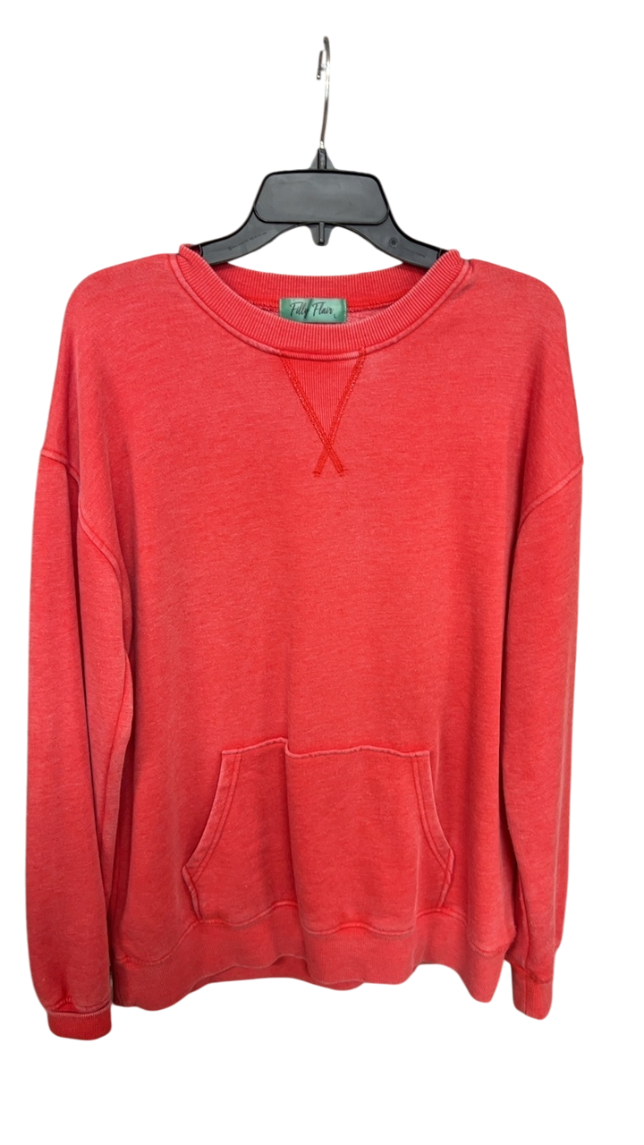 Filly Flair Sweatshirt Large Red