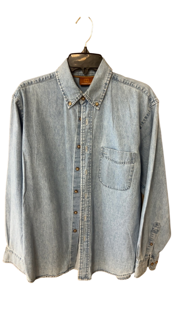 Harrington Shirt Small Light blue