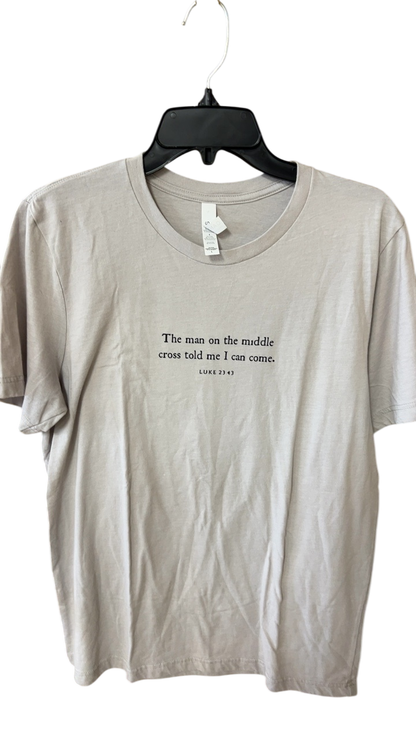 Bible T-Shirt Large Beige