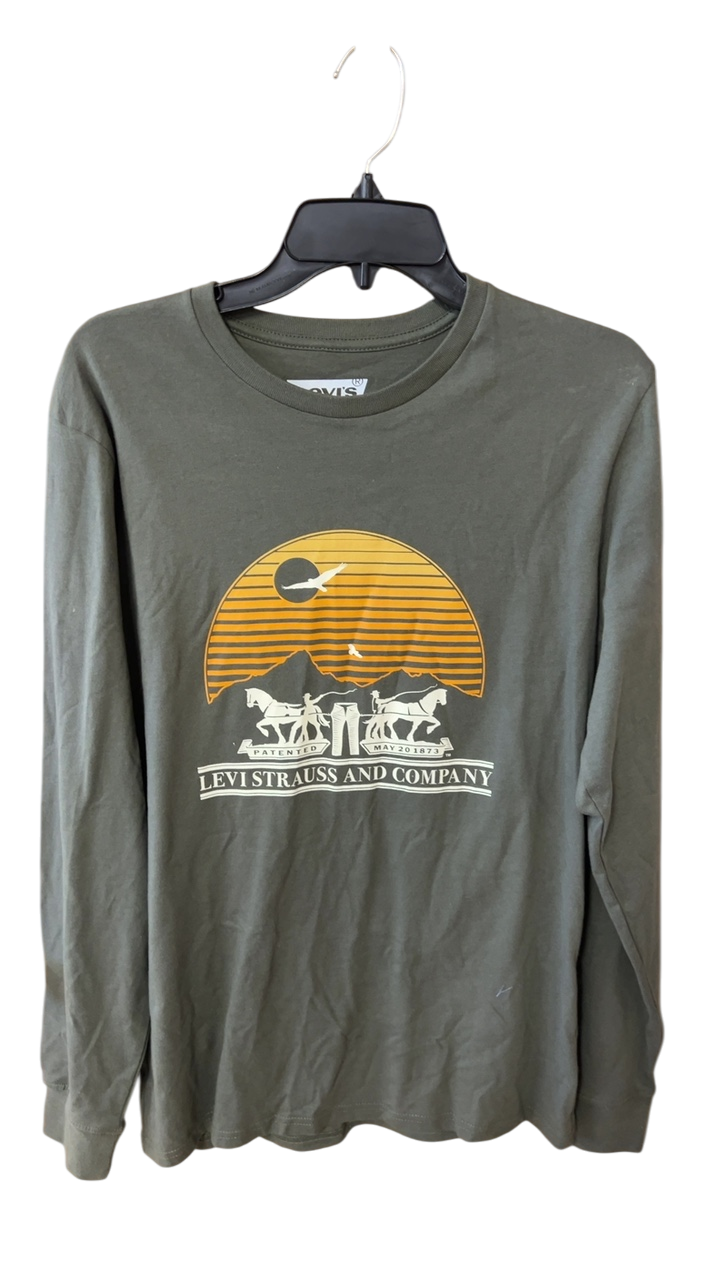 Levi's Sweatshirt MENS Medium Olive Green