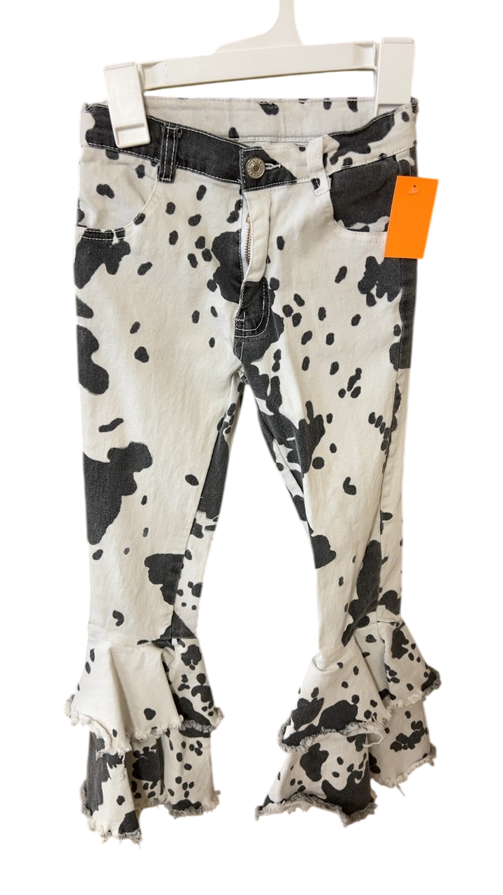 Pants YOUTH 10-12 Black and White
