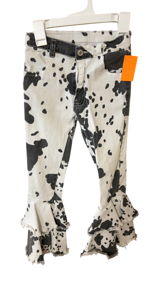 Pants YOUTH 10-12 Black and White