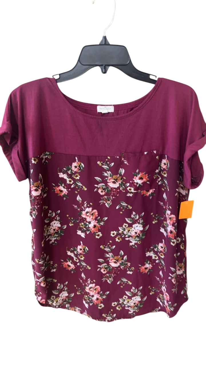 Blouse Large Burgundy