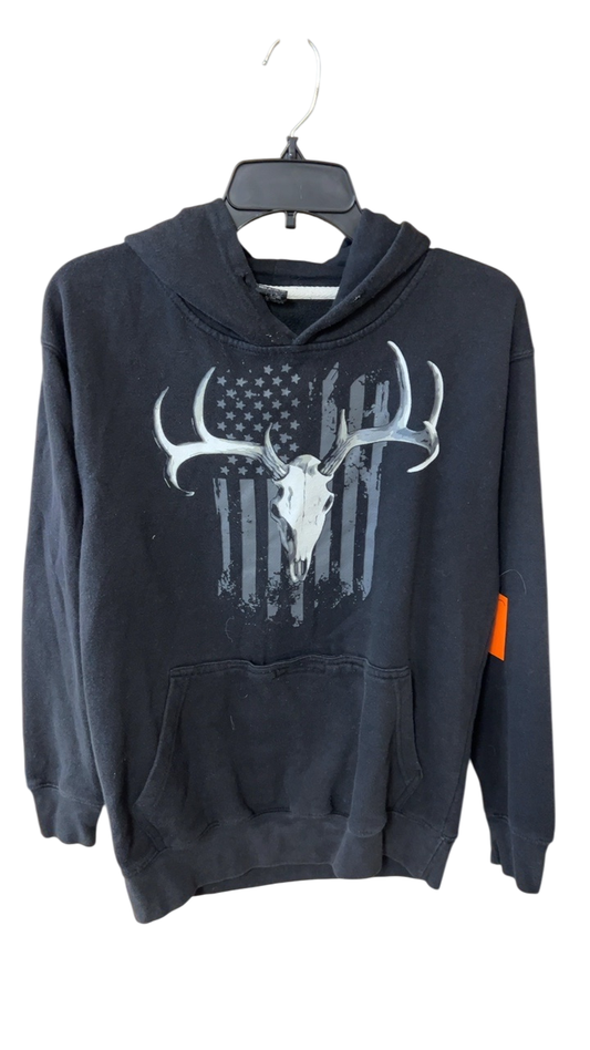  Hoodie MENS SMALL Black