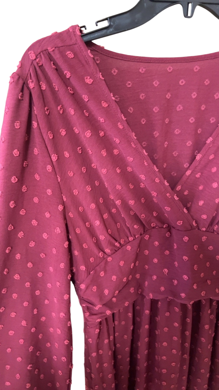 Dress XL Burgundy
