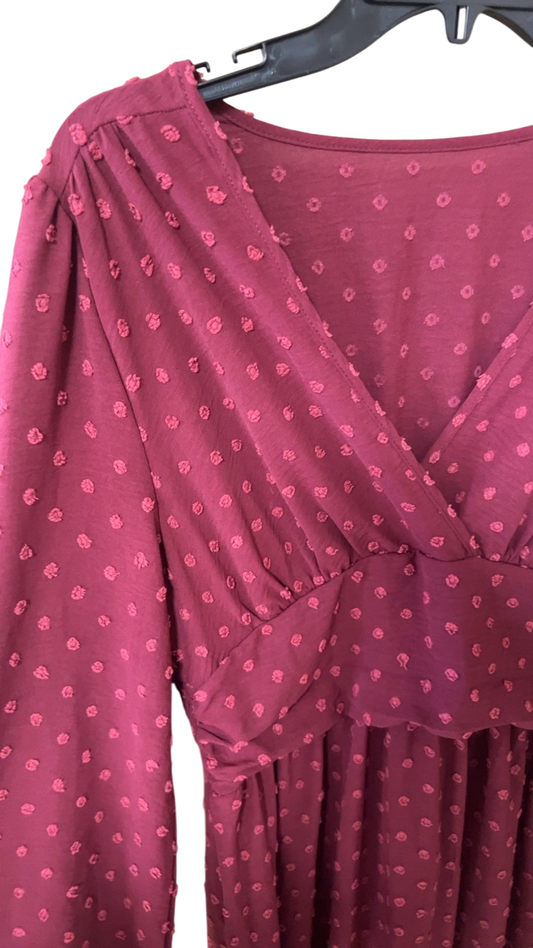 Dress XL Burgundy