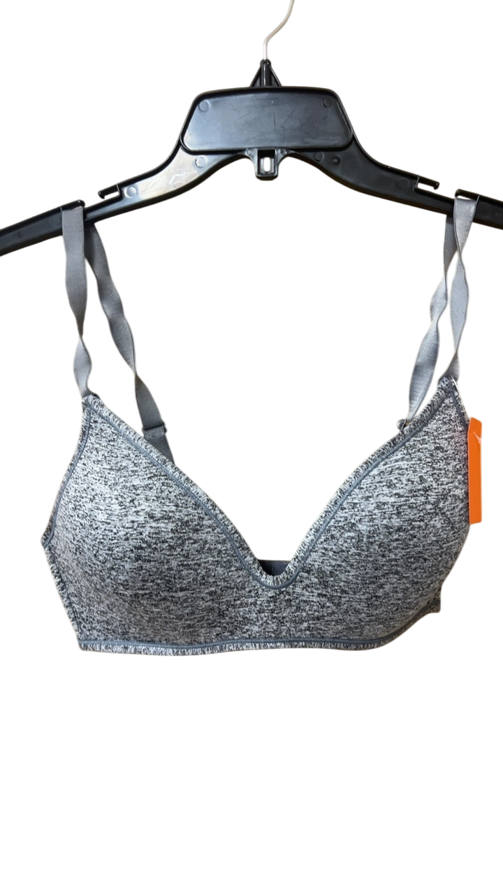 Bra 36C Grey and black