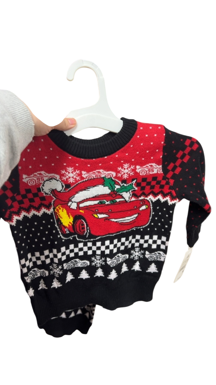 Sweater YOUTH 18m Red, Black, White