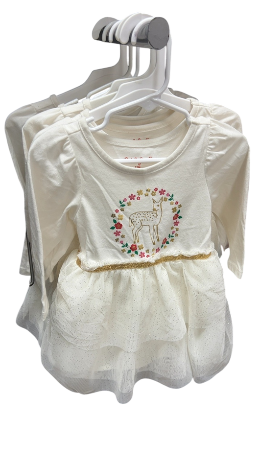 Christmas Dress White