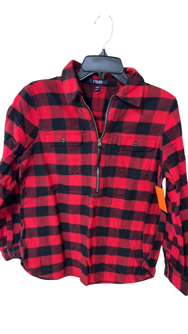 Chaps Shirt MENS MEDIUM Red and Black