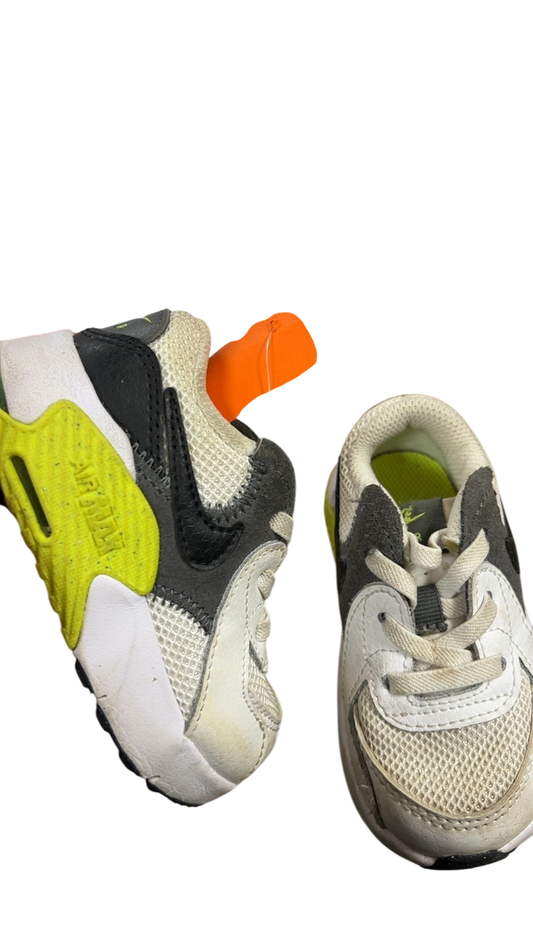 Nike Sneakers YOUTH 5 White, black, lime green, orange