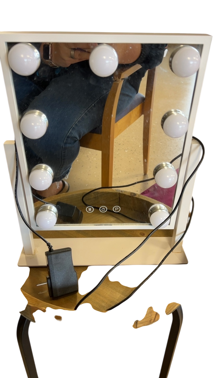 Makeup Mirror White
