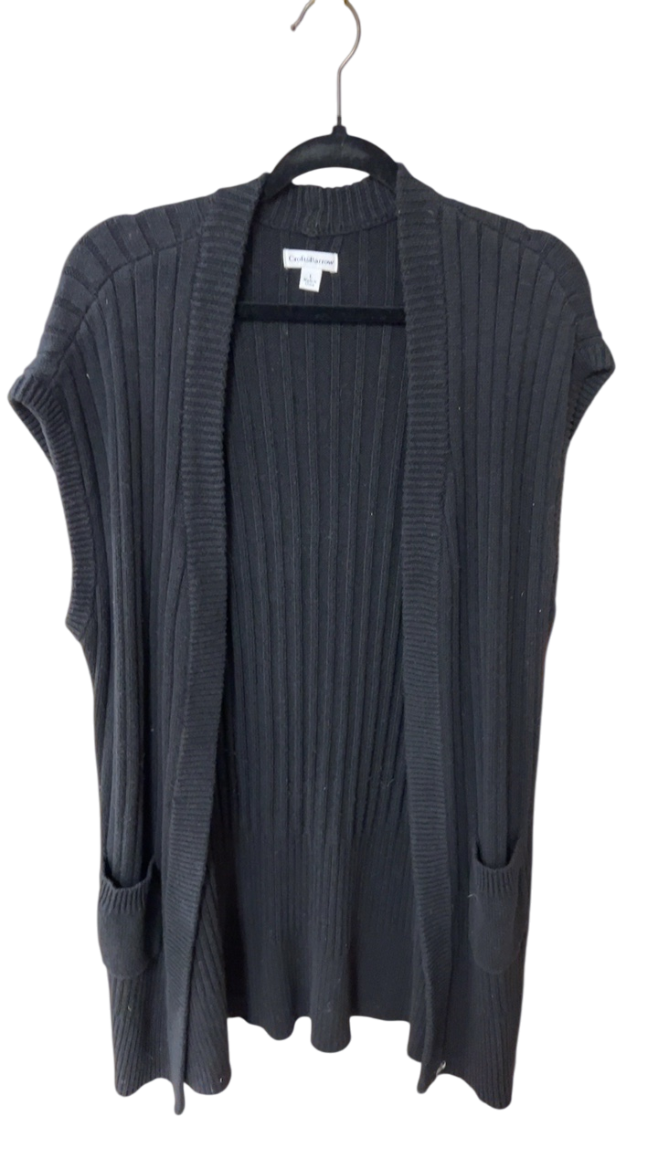 Croft & Barrow Cardigan Large Black