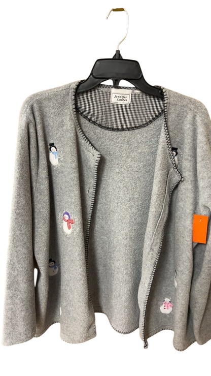 Jennifer Lauren Sweater Large Gray