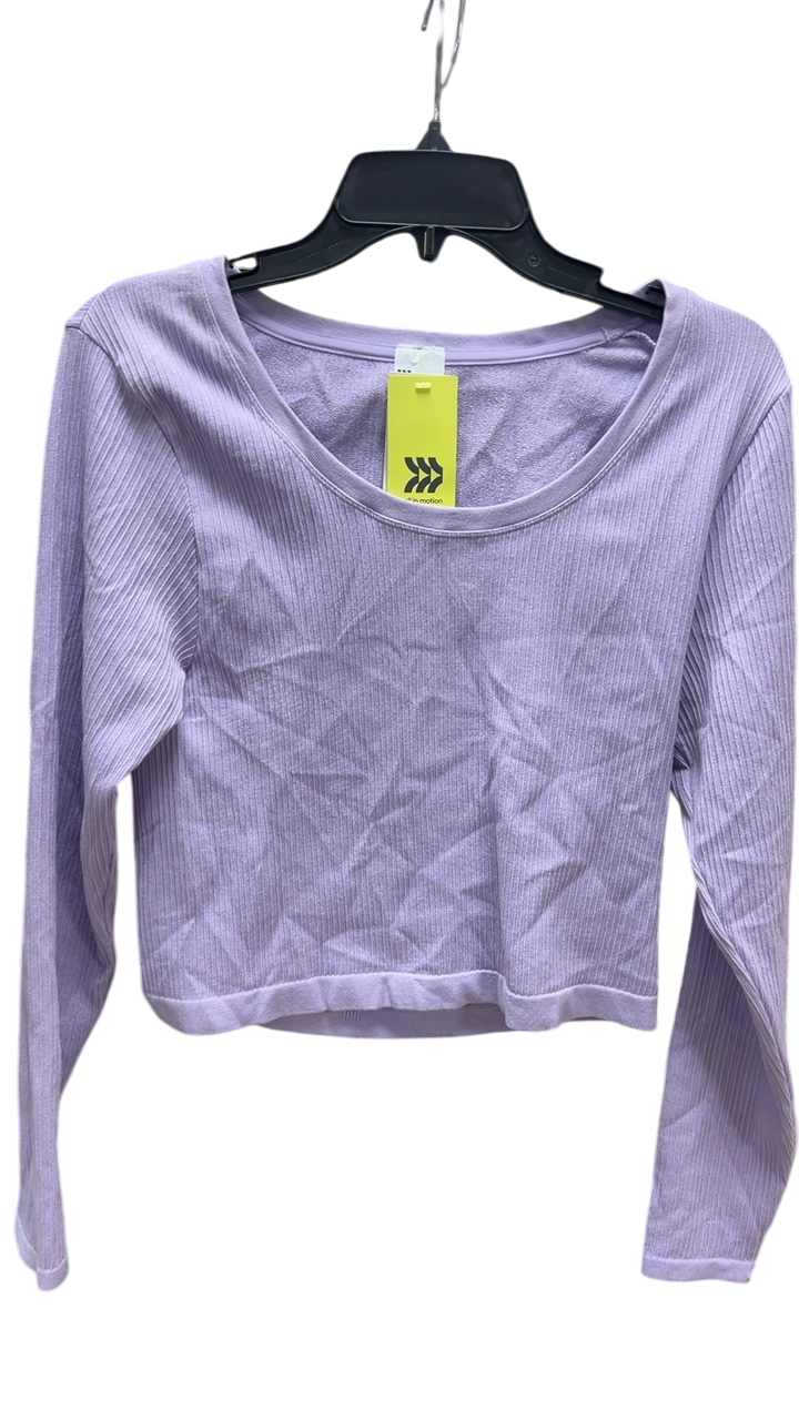 All in Motion Top Lavender