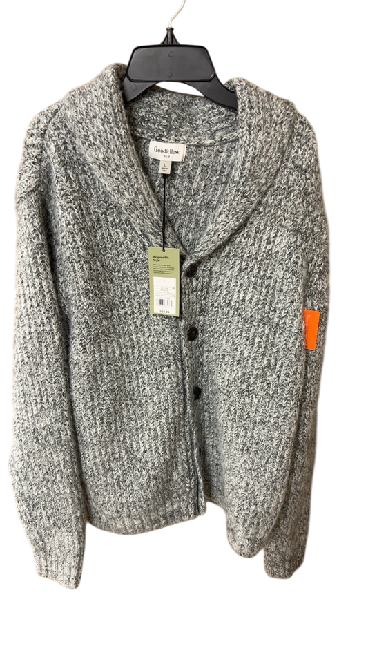 Goodellow Cardigan MENS Large Gray