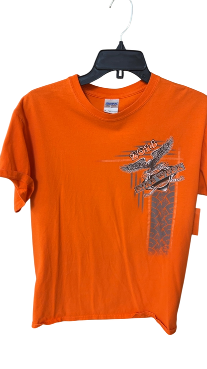 Gildan T-Shirt MENS MEDIUM Orange