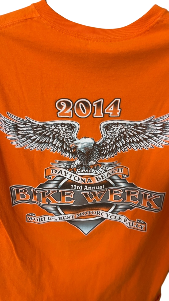 Gildan T-Shirt MENS MEDIUM Orange