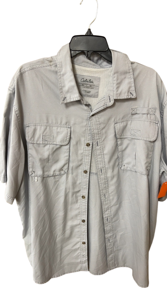 Cabela's Shirt XL Light gray