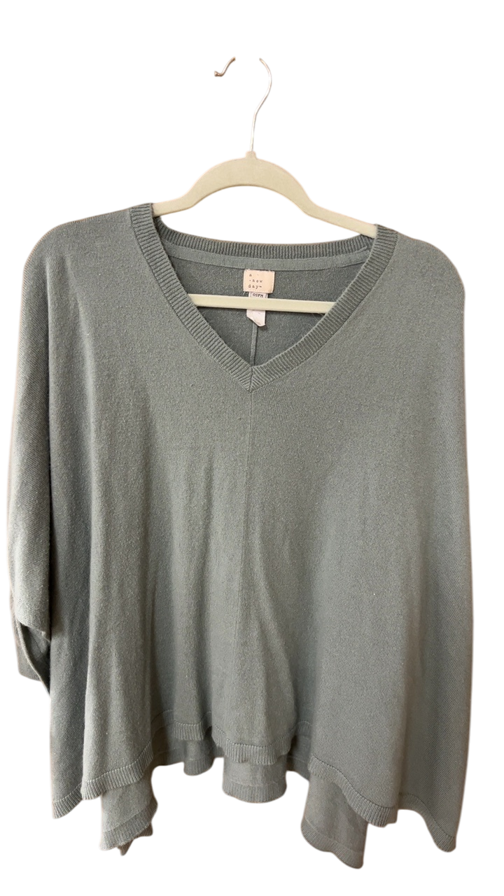 a new day Sweater Large Grey