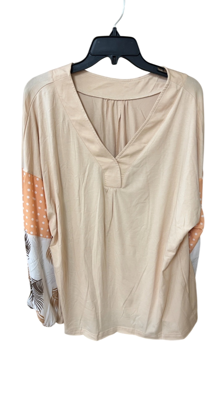 Blouse Large Beige