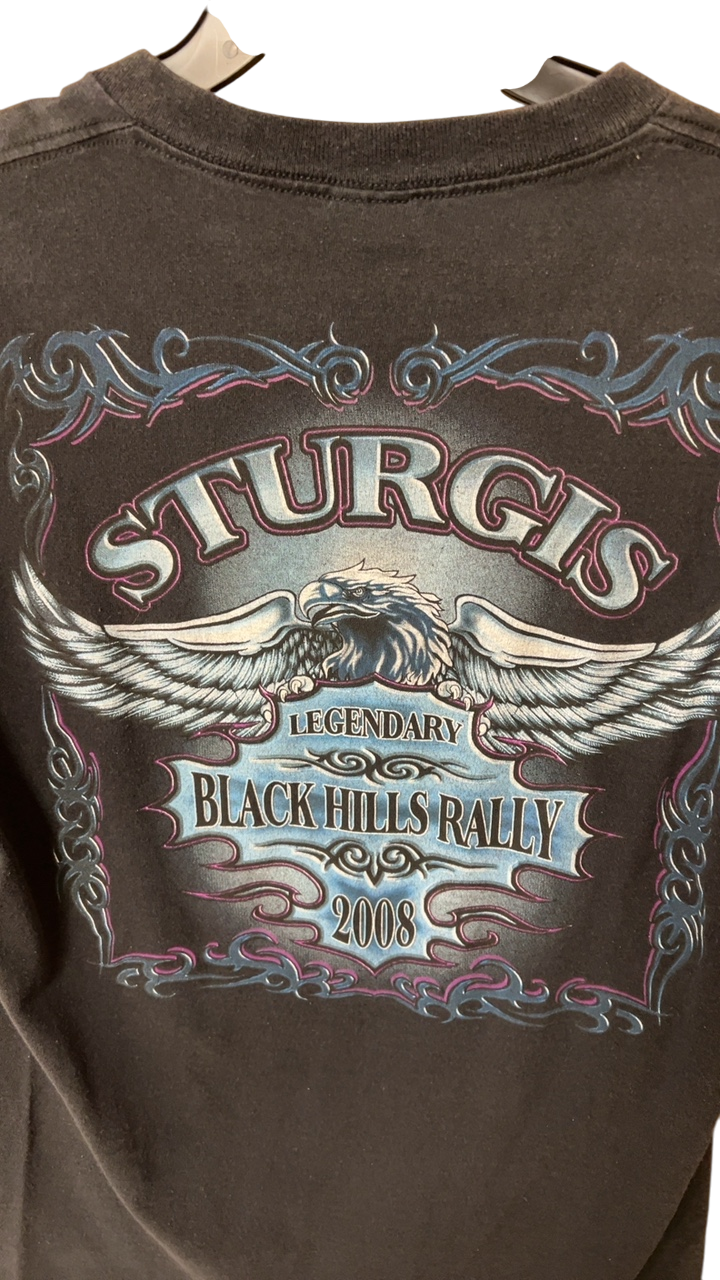 T-Shirt MENS MEDIUM Black