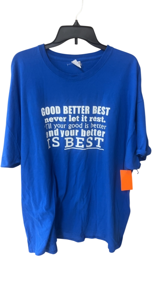 Unknown T-Shirt 3XL Blue