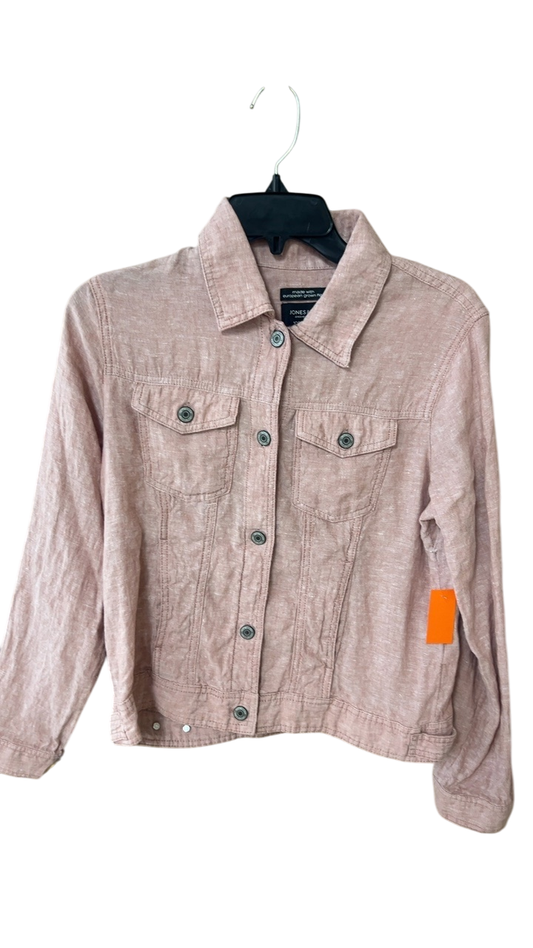 Jones New York Jacket Medium Pink