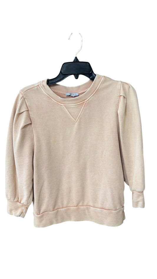 Sweatshirt Small Beige
