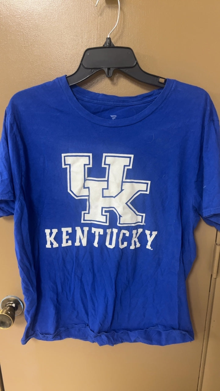 University of Kentucky T-Shirt Large MENS Blue