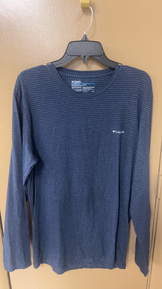 Columbia Shirt Large MENS Blue