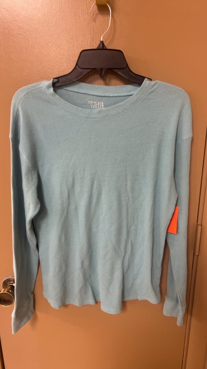 Time and Truth Sweater Large Light Blue