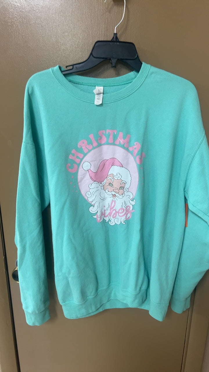 Sweatshirt Large Mint green