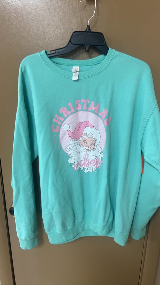 Sweatshirt Large Mint green
