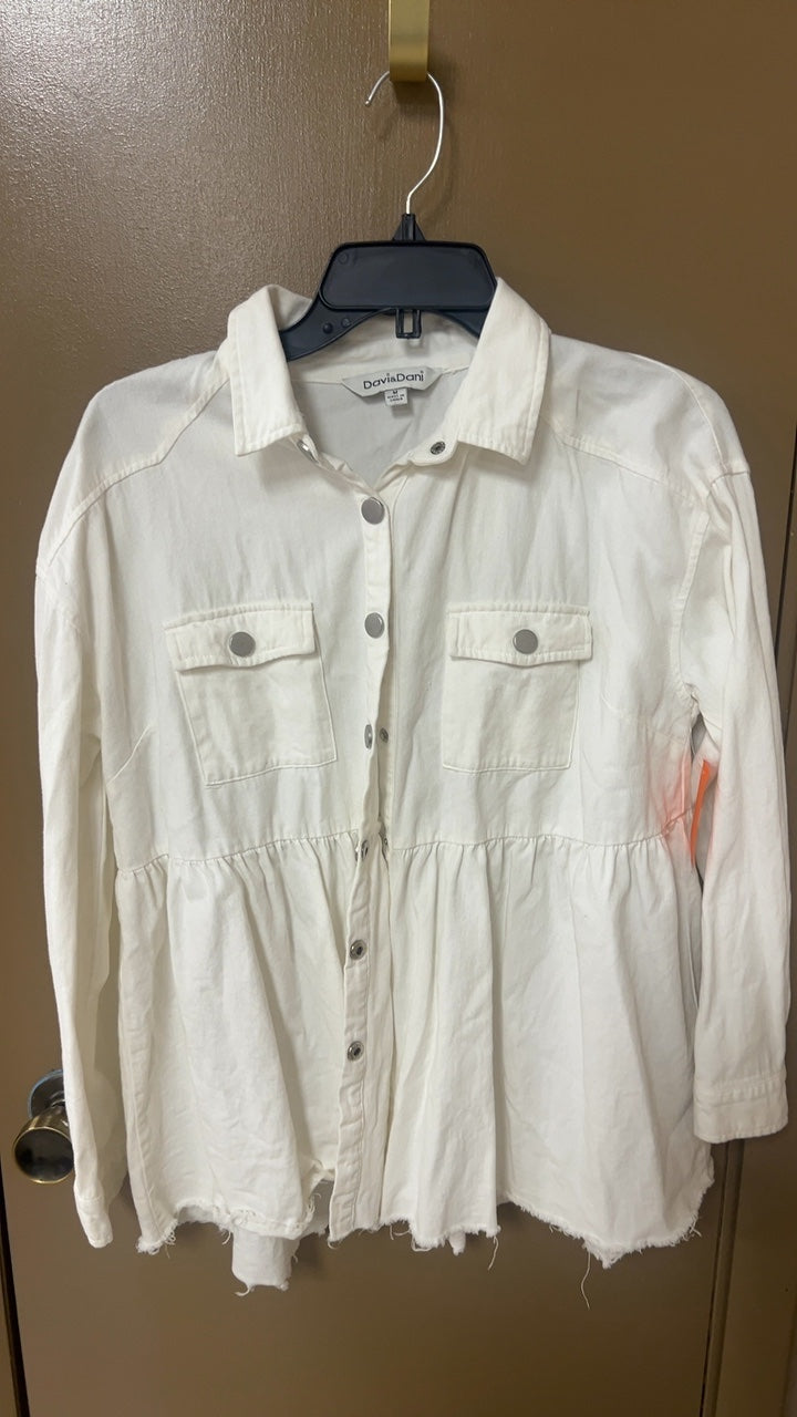 DaviDani Shirt Medium Cream