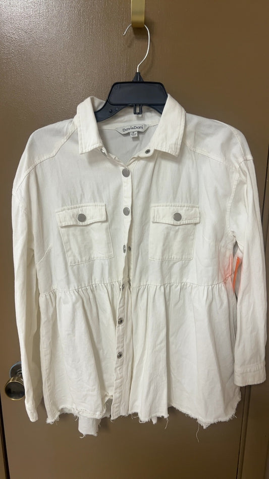 DaviDani Shirt Medium Cream