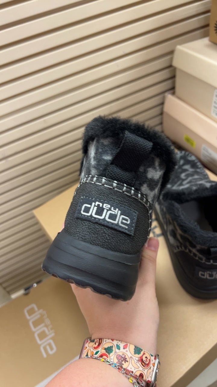 Hey Dude Sneakers 7 Black and Gray