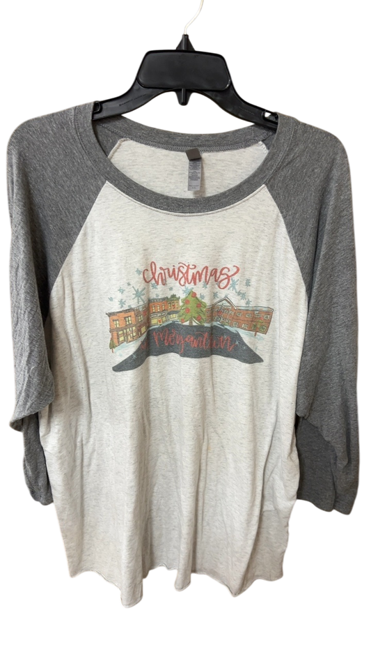 Christmas XXL Gray and White