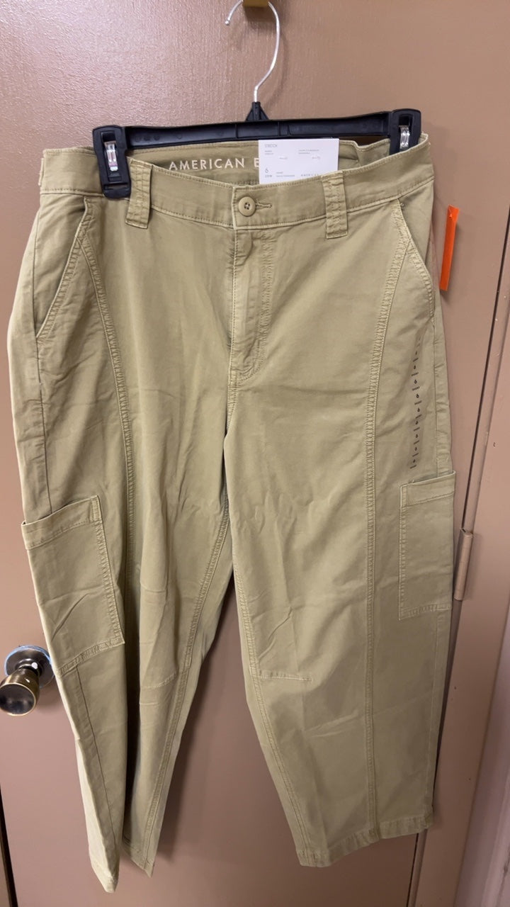 American Eagle Pants 6 Olive Green 