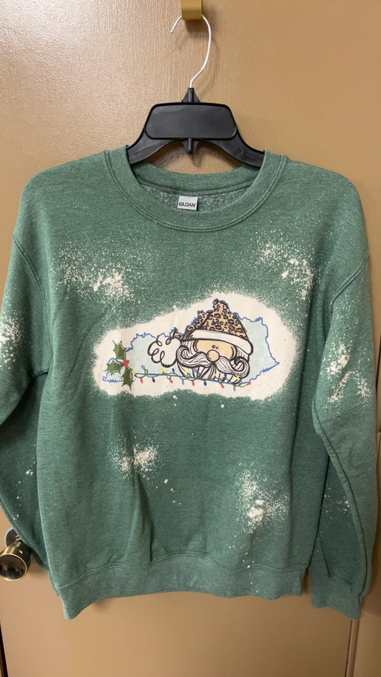 Gildan Sweatshirt Small Green