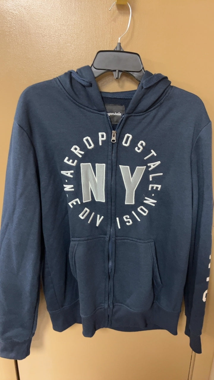 Aéropostale Hoodie MENS Large Navy blue